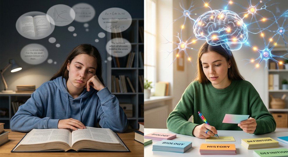 Active Recall vs. Re-reading: The Scientific Reason You’re Forgetting Everything