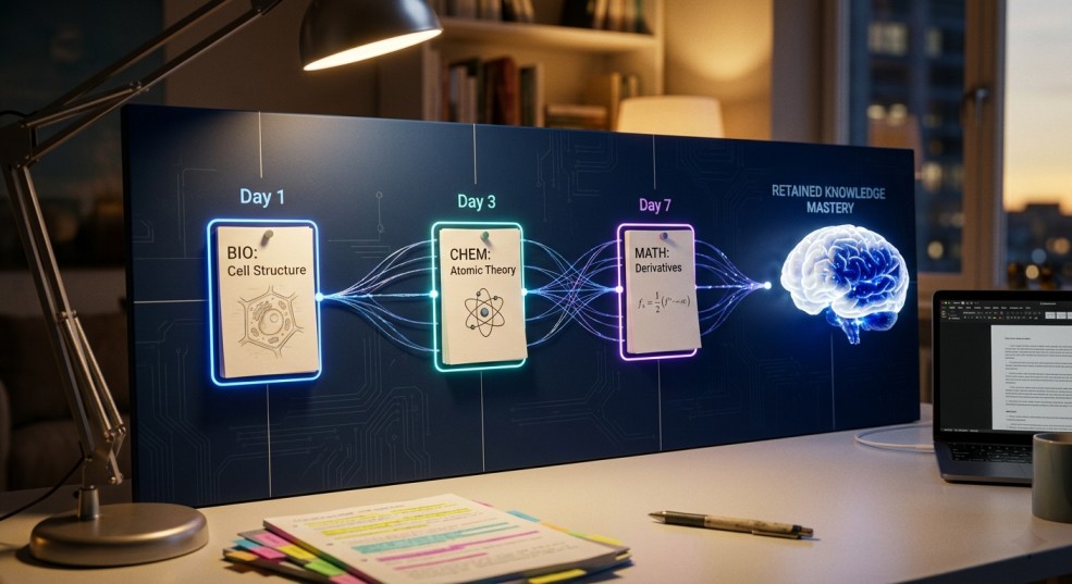 Spaced Repetition: The 3-Day Rule That Locks Information in Long-Term Memory
